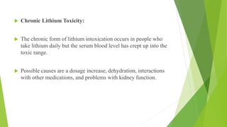 lithium toxicity