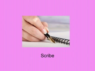 Scribe 