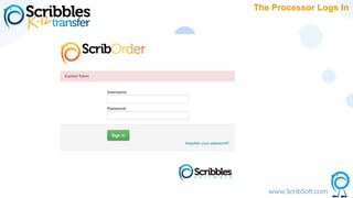 The Processor Logs In
 