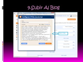 9.Subir Al Blog
 