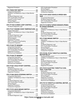 Engine Control System Diagnosis Guide | PDF