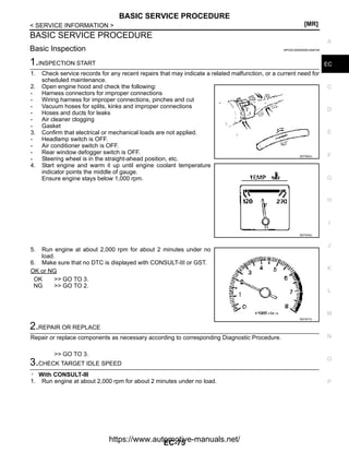 Engine Control System Diagnosis Guide