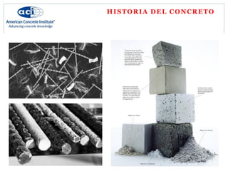 HISTORIA DEL CONCRETO
 