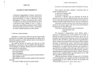 E Drejta e Detyrimeve I