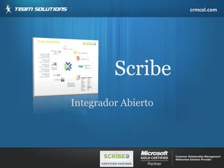 Integrador Abierto Scribe 