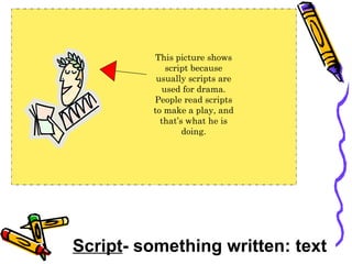Scrib, scrip mnemonics cara | PPT