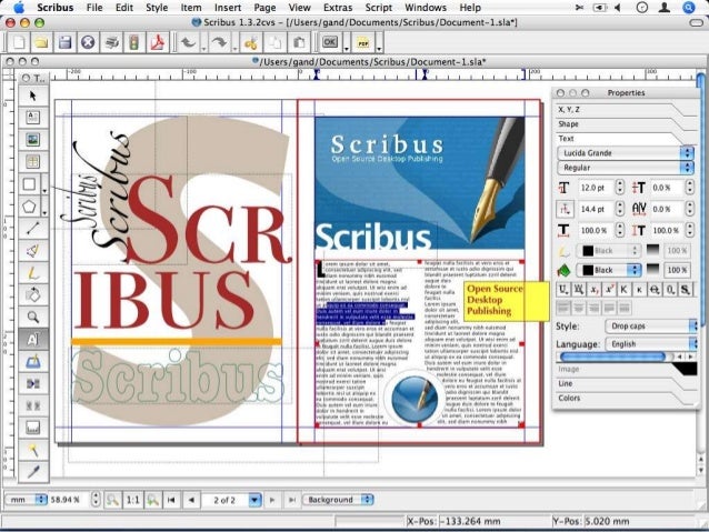 Scribus Dokumentation | Scribus Tutorial – LQRVSA