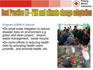 Indonesia - disaster risk reduction - Red Cross/Palang Merah | PDF