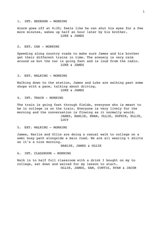 6 Panel Comic Strip Script | PDF