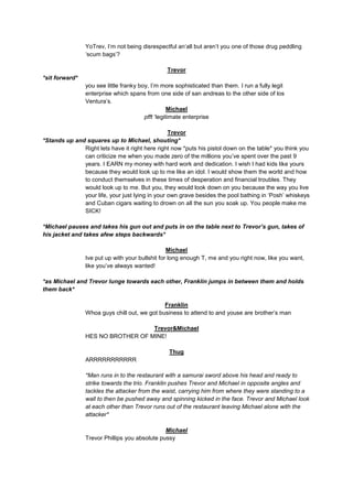 Script gta 5 | DOCX