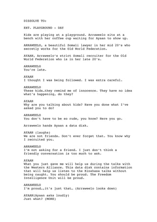 Script - The Awakening | PDF