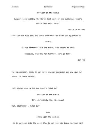 Script - Code 5 | DOCX