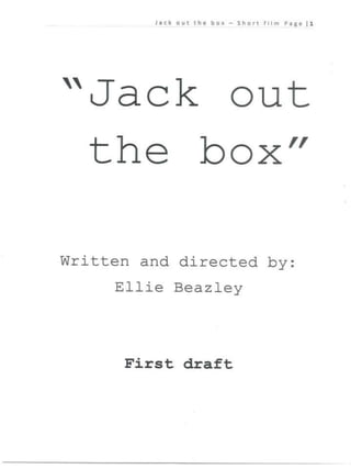 Jack out the box script annotations