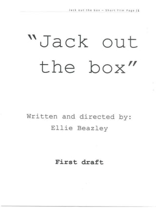 Jack out the box script