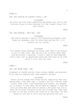 Remembering Script Script remember me | DOCX