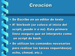 Script Y Comandos De Linux | PPT