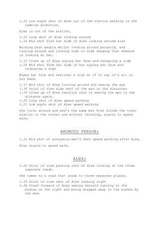 Script - She | DOCX