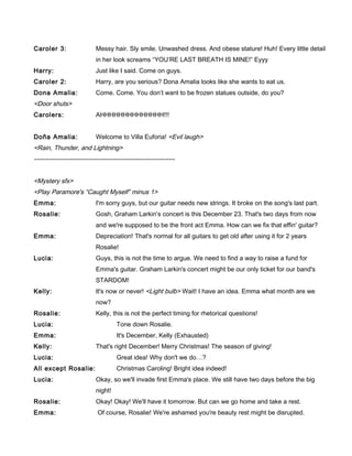 Dramatic Dialogue Scripts