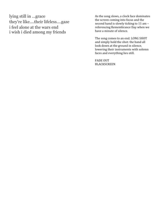 Script 3rd draft for king and country | DOCX