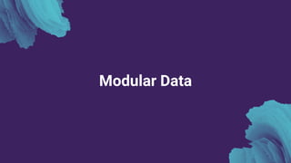 Modular Data
 