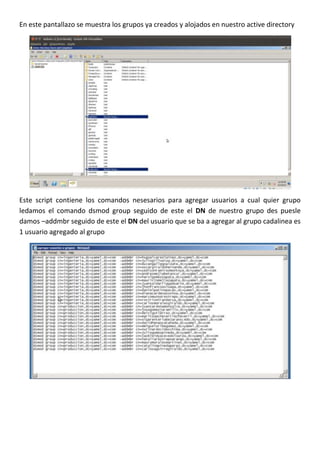 Script active directory | DOCX
