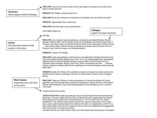 Script Analyses | PPTX