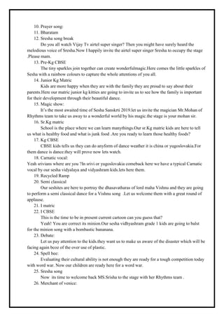 annual day script of a school 2019 | PDF
