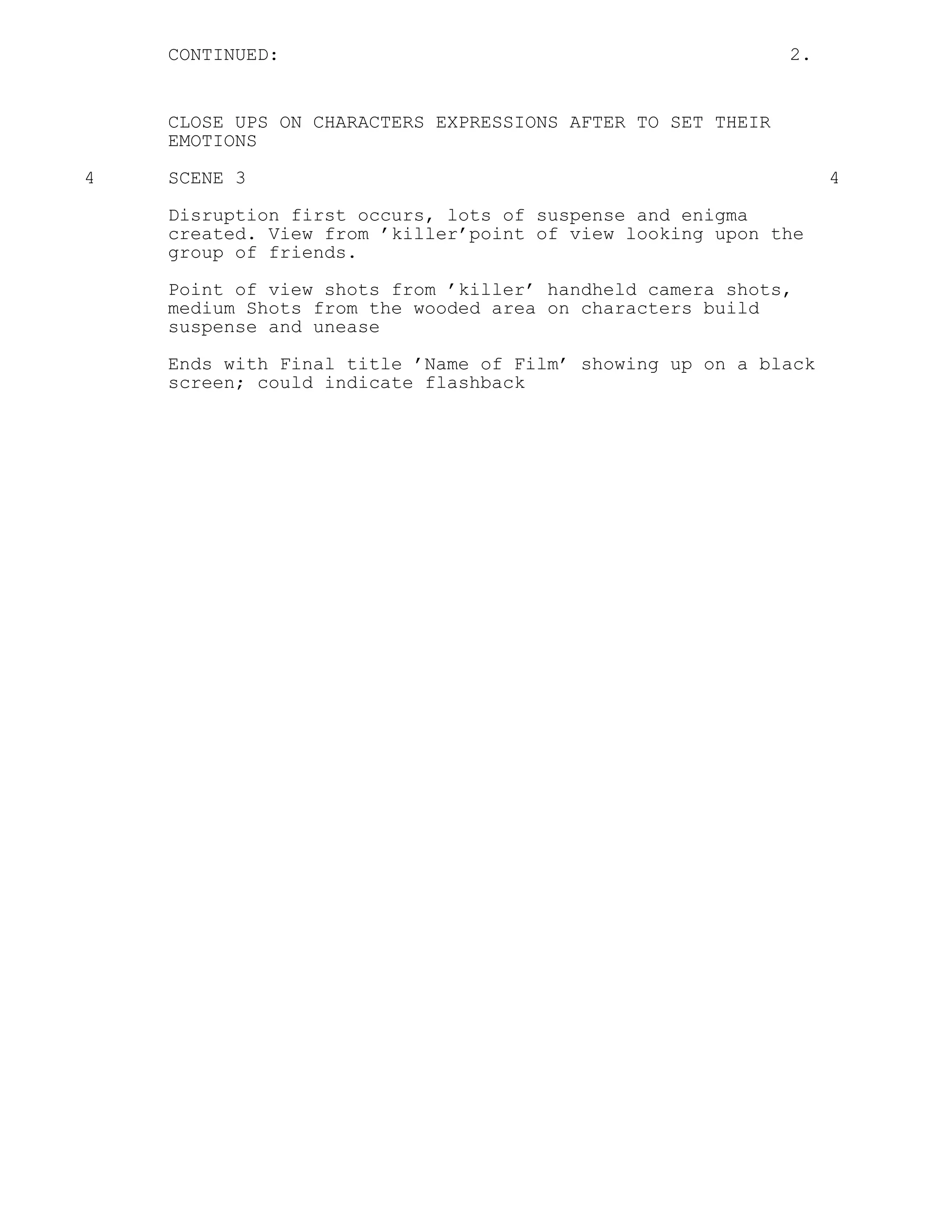 Script as media coursework | PDF