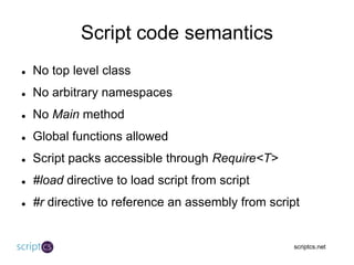 Introduction to Scriptcs | PDF