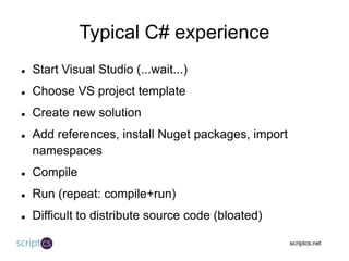 Introduction to Scriptcs | PDF