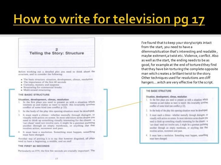 Script Development & the Commissioning Process By Nick McCabe