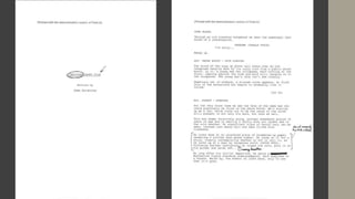 Script development - version 4 | PPTX