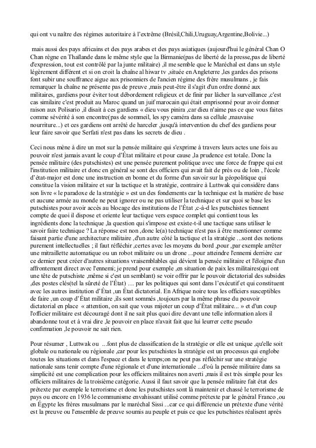 définition d'un coup d'etat militaire