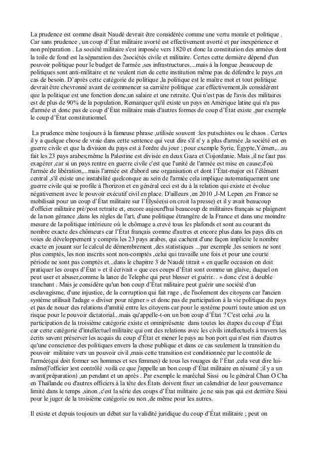 définition d'un coup d'etat militaire