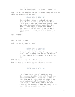 Script draft one | DOCX