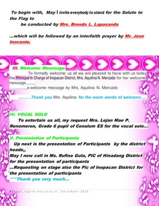 Script for mtap | DOCX