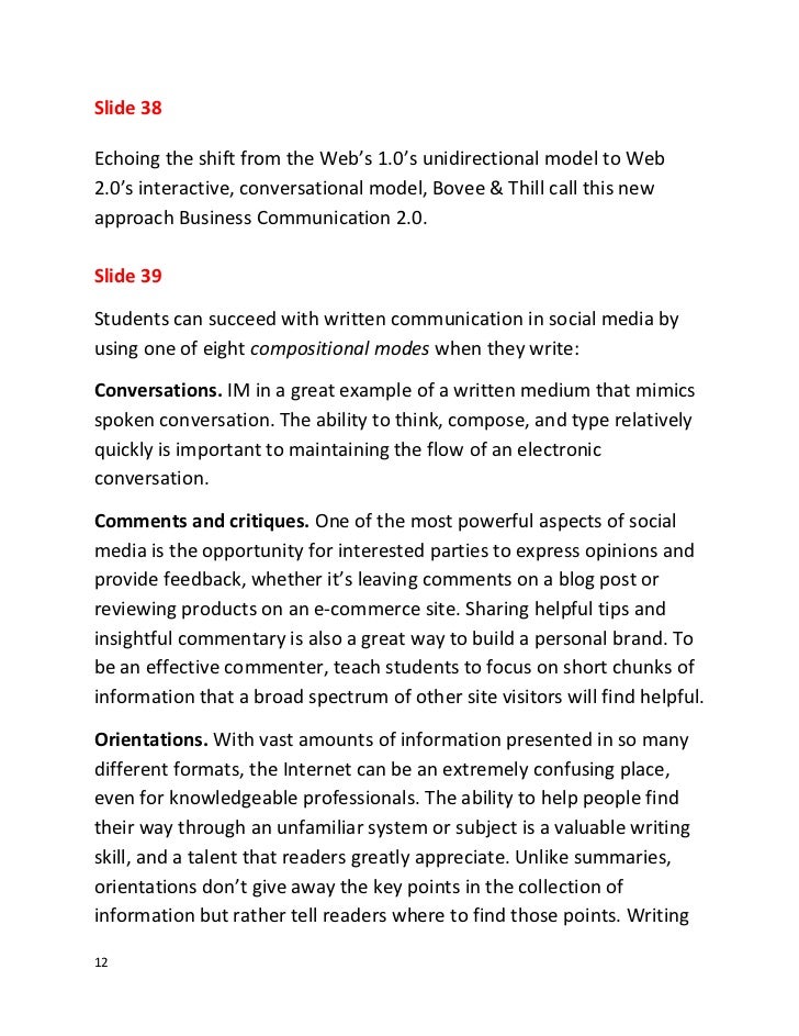 Script for Social Media and Electronic Communication--Classroom Editi…