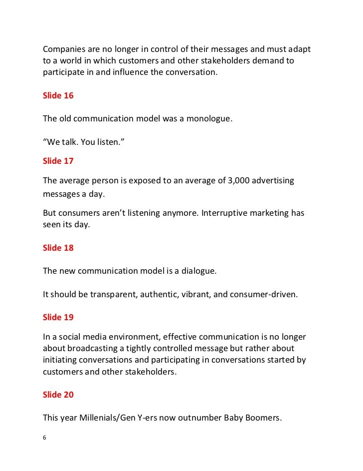 Script for Teaching Social Media and Electronic Communication--Instru…