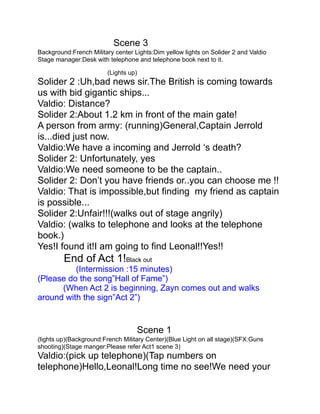 Script (grade 5) | PDF | Arms & Ammunition | Sensitive Topics