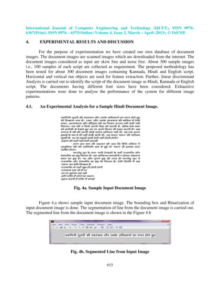 Script identification from printed document images using statistical ...