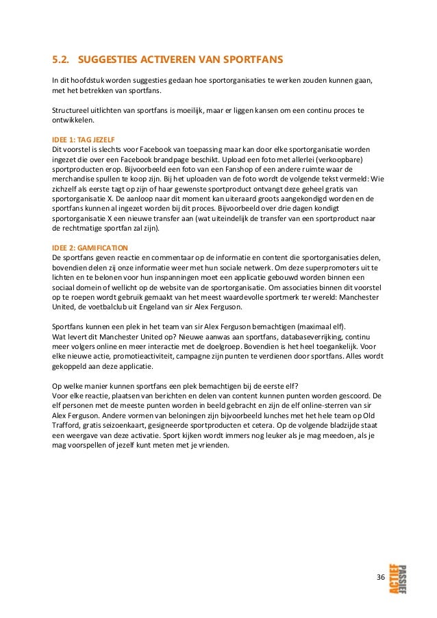 Scriptie fan engagement