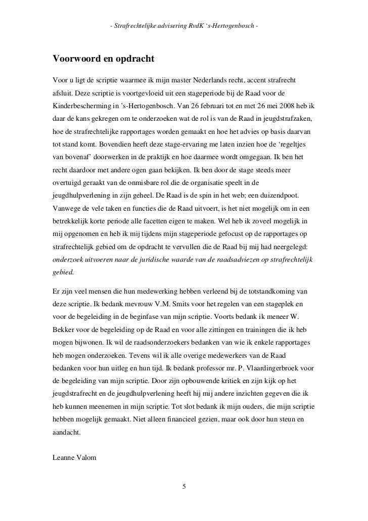 Scriptie Rvd K 2008 Lev