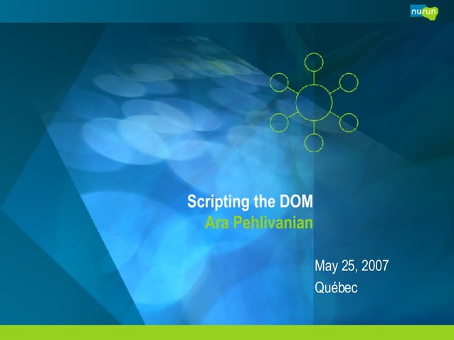 Scripting The Dom | PPT
