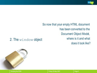 Scripting The Dom | PPT