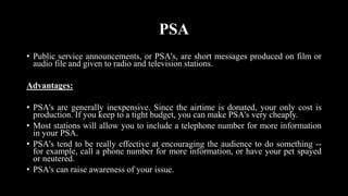 Psa Radio Script Example Scripting for psa, ad ,news and special audience class - 14 | PPTX