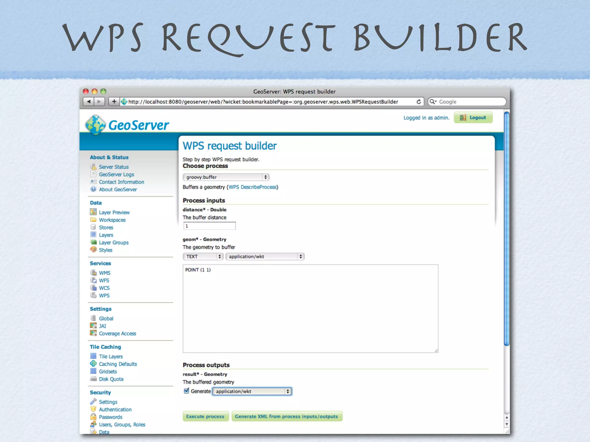 WPS REQUEST BUILDER
 