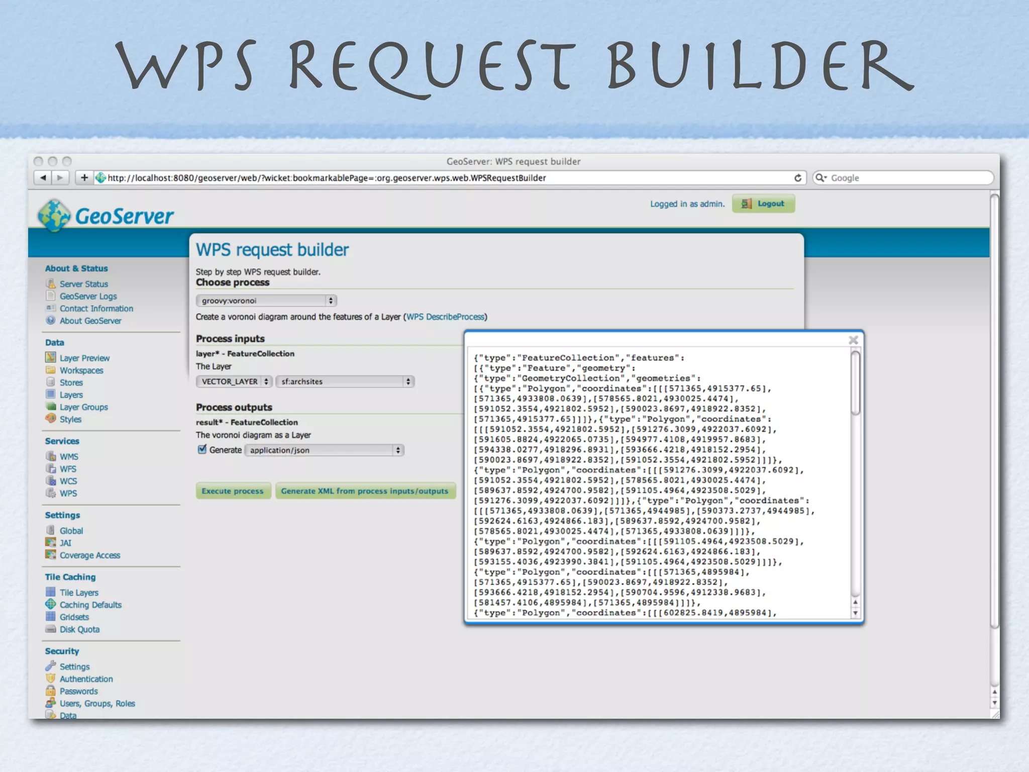 WPS Request Builder
 