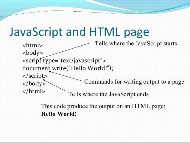 Scripting languages