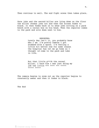 Script Ryan Beck Script ryan | PDF