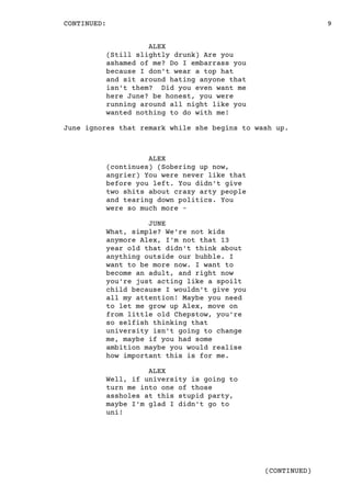 Script short film edit 3 | PDF